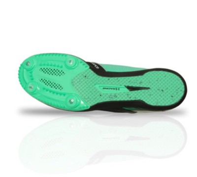 Under Armour Kick Distance Spikes Green Black Men Size 12.5 Track 1273940-003 Under Armour Kick Distance Men Spikes 1273940 003 Black  main image 4
