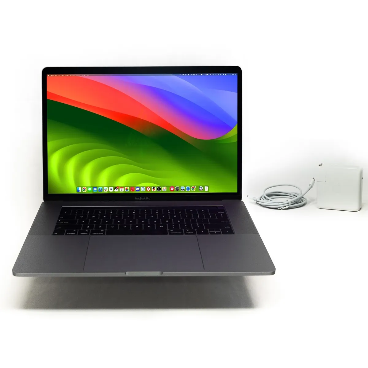 Apple MacBook Pro 15 Laptop i7 + 2018 Touch Bar + 512GB SSD 560X GPU + OSX  2023
