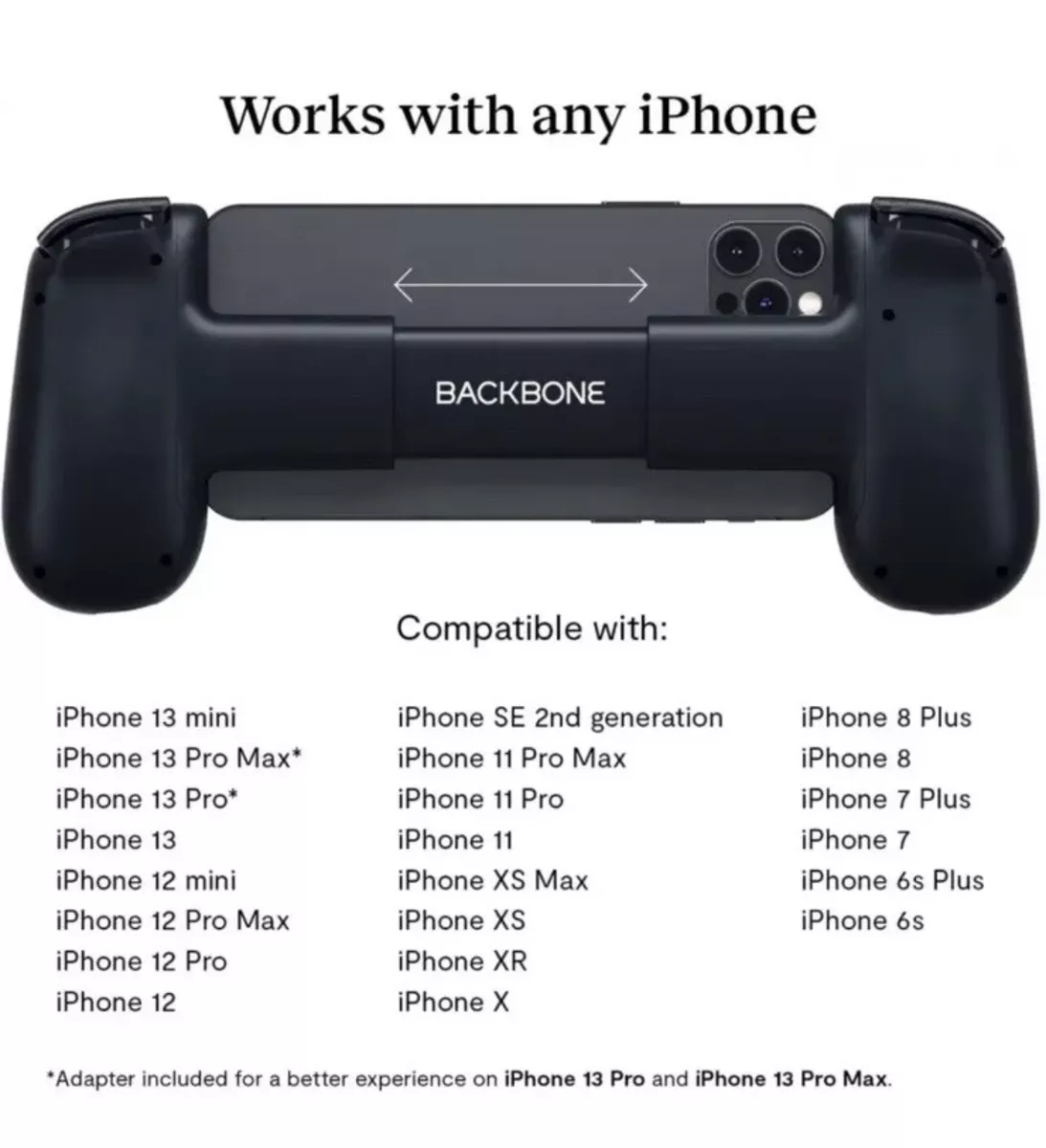 Backbone One Mobile Gaming Controller (iPhone) 860003568231
