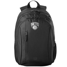 Rucksack Unisex, Wilson NBA Team Brooklyn Nets Backpack, Schwarz