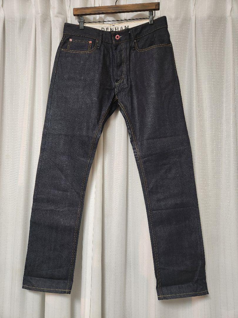 DENHAM SKIN W32 Japanese textilesデニム