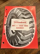 Vintage B.F. Goodrich Off The Road Tires Handbook