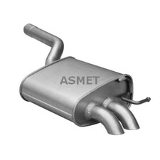ASMET Endschalldämpfer Schalldämpfer hinten für VW Golf VI Variant AJ5 1K5 1K2