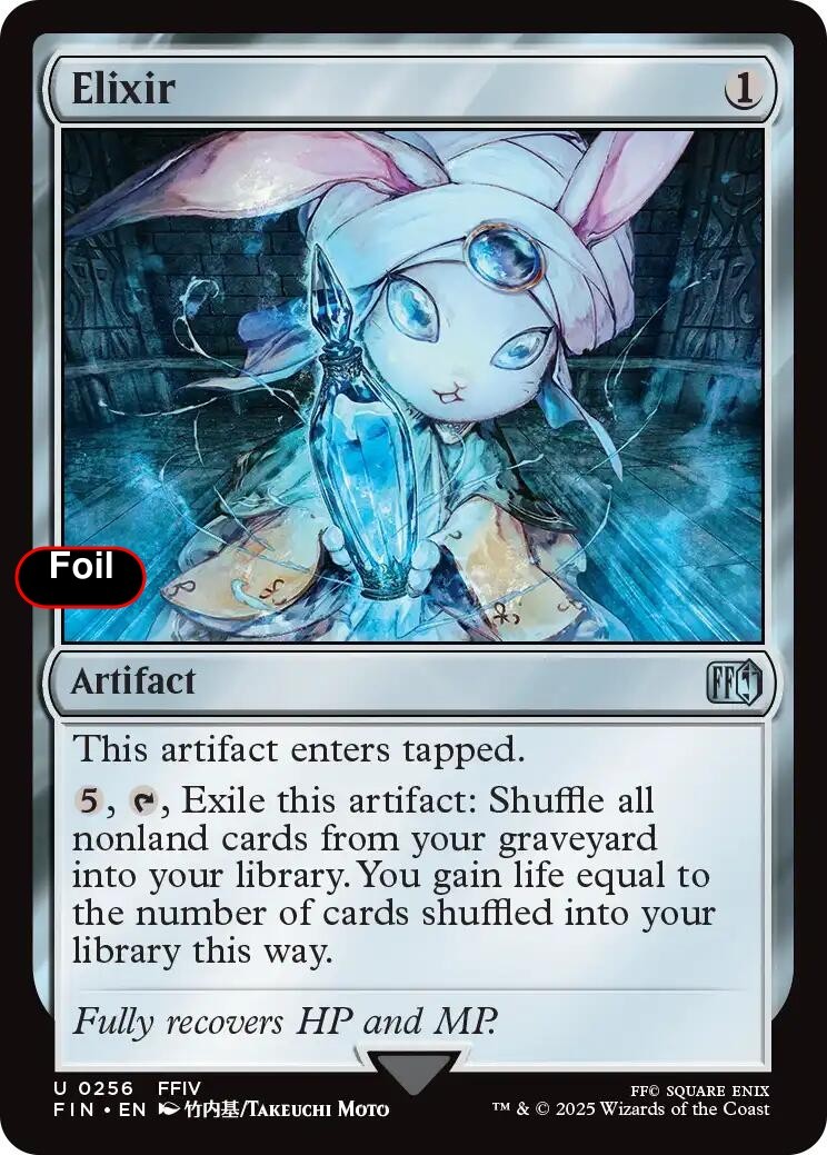 Foil Elixir - 256 - NM - FINAL FANTASY