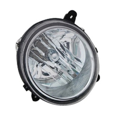 Replacement Passenger Side Head Light Assembly w/o Auto Leveling