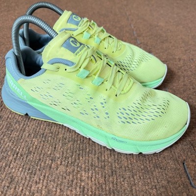 Merrell Bare Access Flex E-Mesh Womens 8 Lime Green Running Shoes J5244 Barefoot