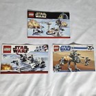 LEGO Star Wars Instruction Manuals Lot 7749 8084 8014 Battle Pack Good Condition — photo 1