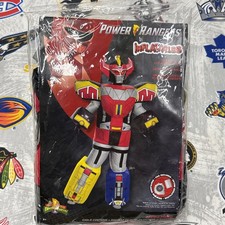 Disfraz Inflable Megazord Juvenil Explosión Power Rangers Robot Traje Halloween