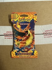 Pokemon XY Flashfire Sleeved Booster Pack Mega Charizard Y Artwork
