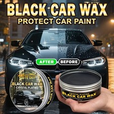 Black Car Wax Crystal Coating Polish Scratch Remover Hydrophobic High Gloss
