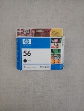 OEM HP 56 Ink Jet Cartridges Twin Pack Black C9319BN