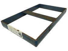 Heavy Duty Cutting Die 6-7/8" x 4-1/2" Square Corners Leather Tool - Steel