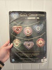 Dimensions Gold Collection Timeless Elegance Christmas Ornament Cross Stitch Kit