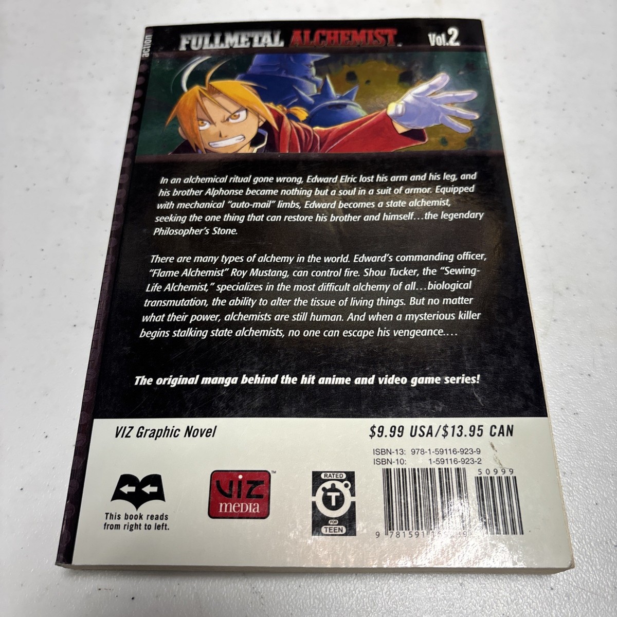 Fullmetal Alchemist Manga Books - Volumes 1 -3 English Translation
