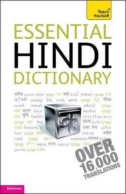 Essential Hindi Dictionary: Teach Yourself by Dr. Rupert Snell 9781444104004 N