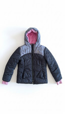 ZeroXposur Girls' Black Puffer Jacket - Size 10/12
