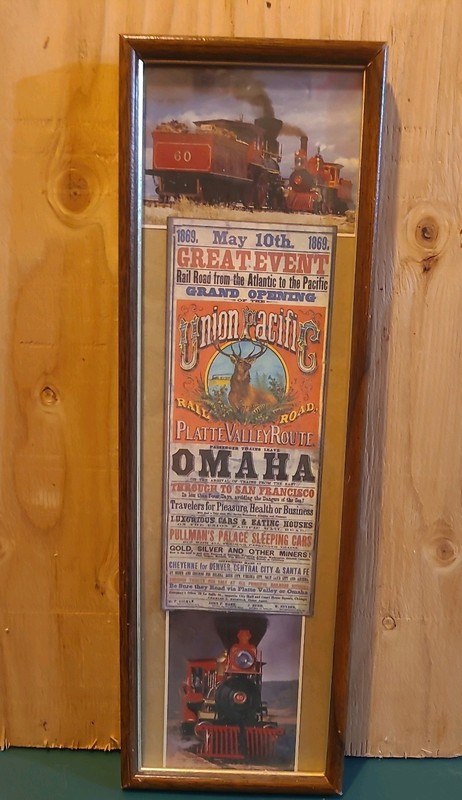 1965 Reprint Union Pacific "Platte Valley Route Grand Opening" Advertisement.