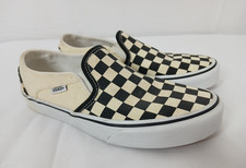 Vans Classic Off The Wall Women Sz 7 Slip On Checkerboard Shoe 751505