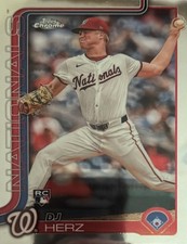2025 Topps Chrome LogoFractor Edition #270 DJ Herz