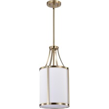 Nuvo Lighting 60/7961 Easton Pendant Burnished Brass