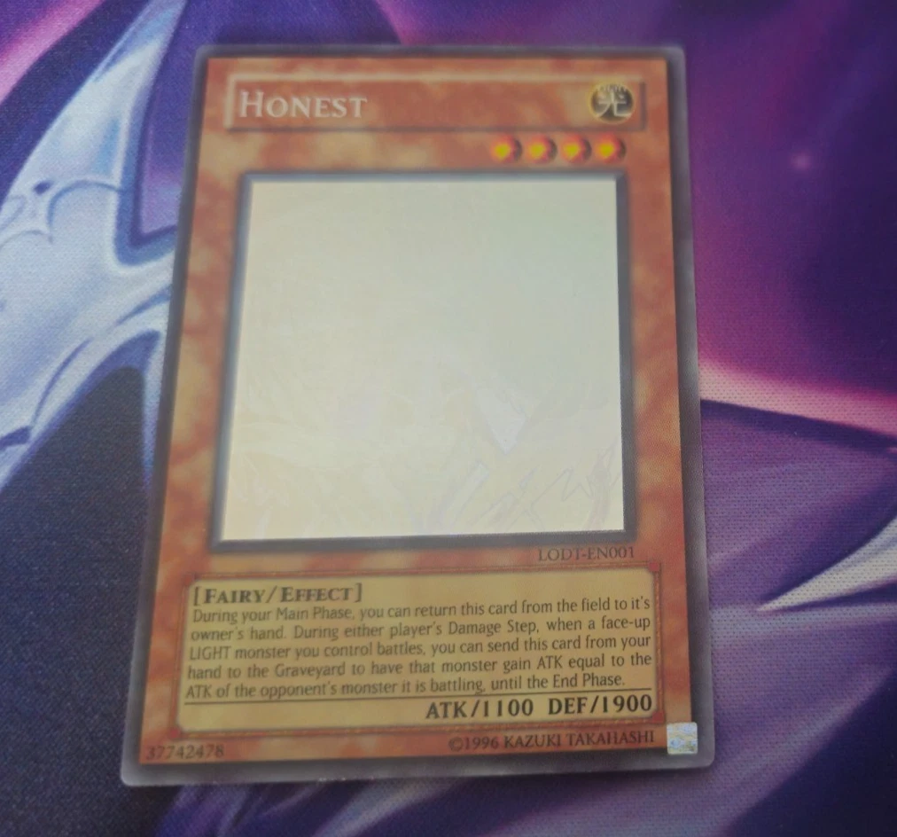 Yu-Gi-Oh! TCG Honest Ghost Rare Individual Collectible Card Game