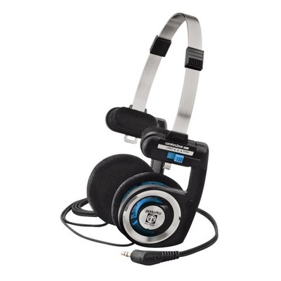 KOSS PORTAPRO Offene tragbare Stereo Kopfhörer Schwarz Silber