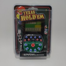 Pocket Arcade Texas Hold'em Handheld Poker Video Game NEW
