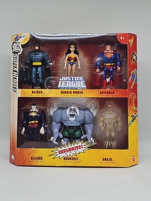 Mattel DC Super Heroes Justice League Unlimited 6-pack Bizarro, Doomsday, Amazo