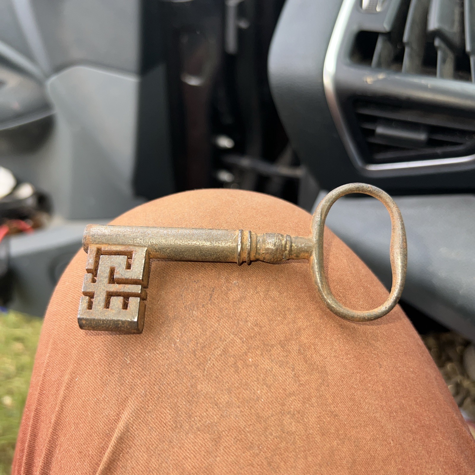 Secret Compartment Antique Key Clandestine SOE Interest