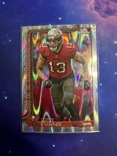 2025 Topps Chrome Mike Evans #282 Ray Wave Refractor Tampa Bay Buccaneers