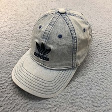 VTG Adidas Dad Hat Men Baseball Cap One Size Adidas Denim Style