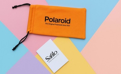 Polaroid Brillenetui + Safilo Booklet