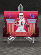 2025 Panini Silhouette Larry Fitzgerald Pillars of the Game /25 HOF Cardinals