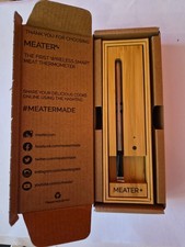 MEATER Wireless Smart Digital Meat Thermometer w/ Bamboo Wooden Charger Dock