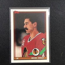 1991-92 Topps Michel Goulet #336
