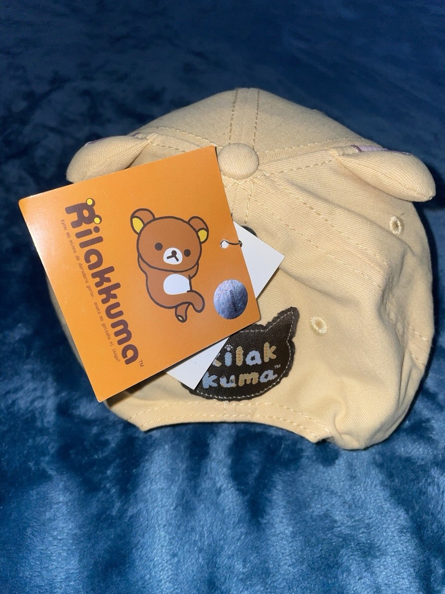 Brand New RARE 2019 Rilakkuma Ears Adjustable Cap San-X Co  display picture 1