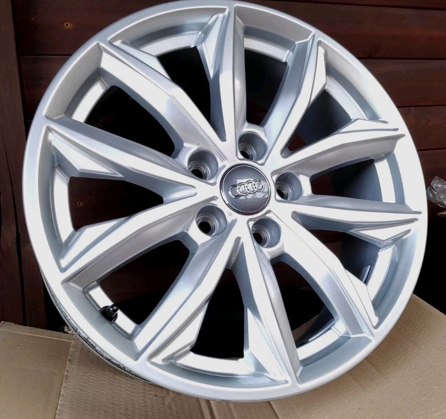 1x Llanta original Audi Q5,SQ5 /17 pulgadas 7.0" Lk 5x112 / ET34 / plata 80A601025 - Imagen 4 de 4