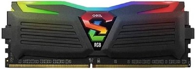 BLACK GEIL RGB 8GB(1X8GB) DDR4 2400 GLS48GB3000C18AS