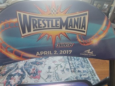WWE WrestleMania 33 Ringside Folding Chair – Authentic Event