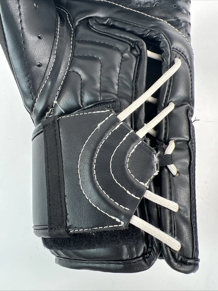 Everlast Protex Boxing Gloves Black White - Read - Image 4 of 4