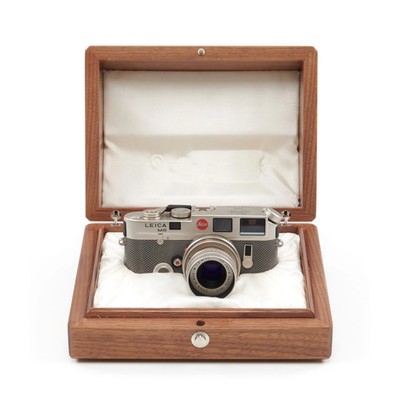LEICA M6 PLATINUM 150 YEARS OPTIK 50MM ELMAR 1854 + BOX 10484