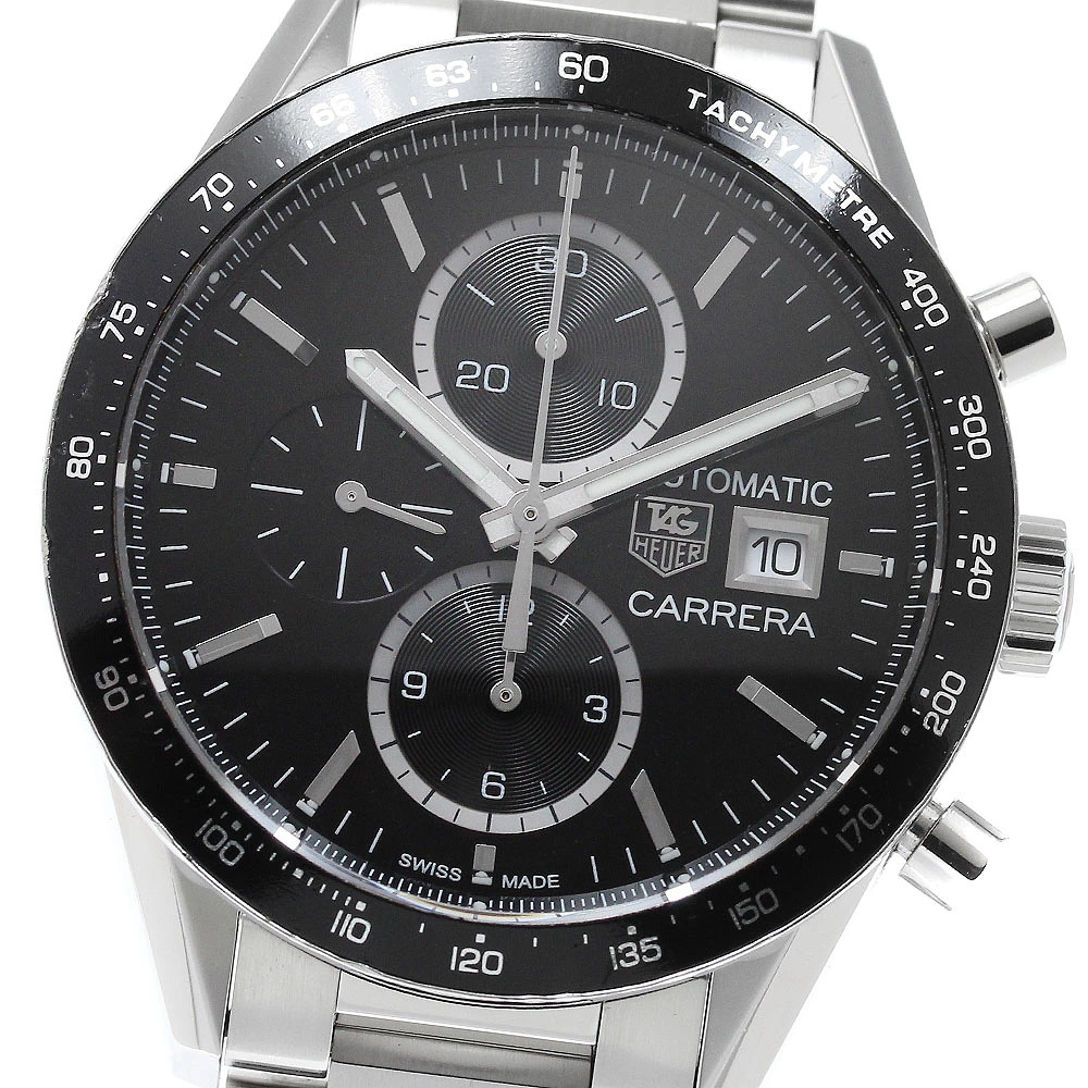TAG Heuer Carrera CV201AL.BA0723 Black SS