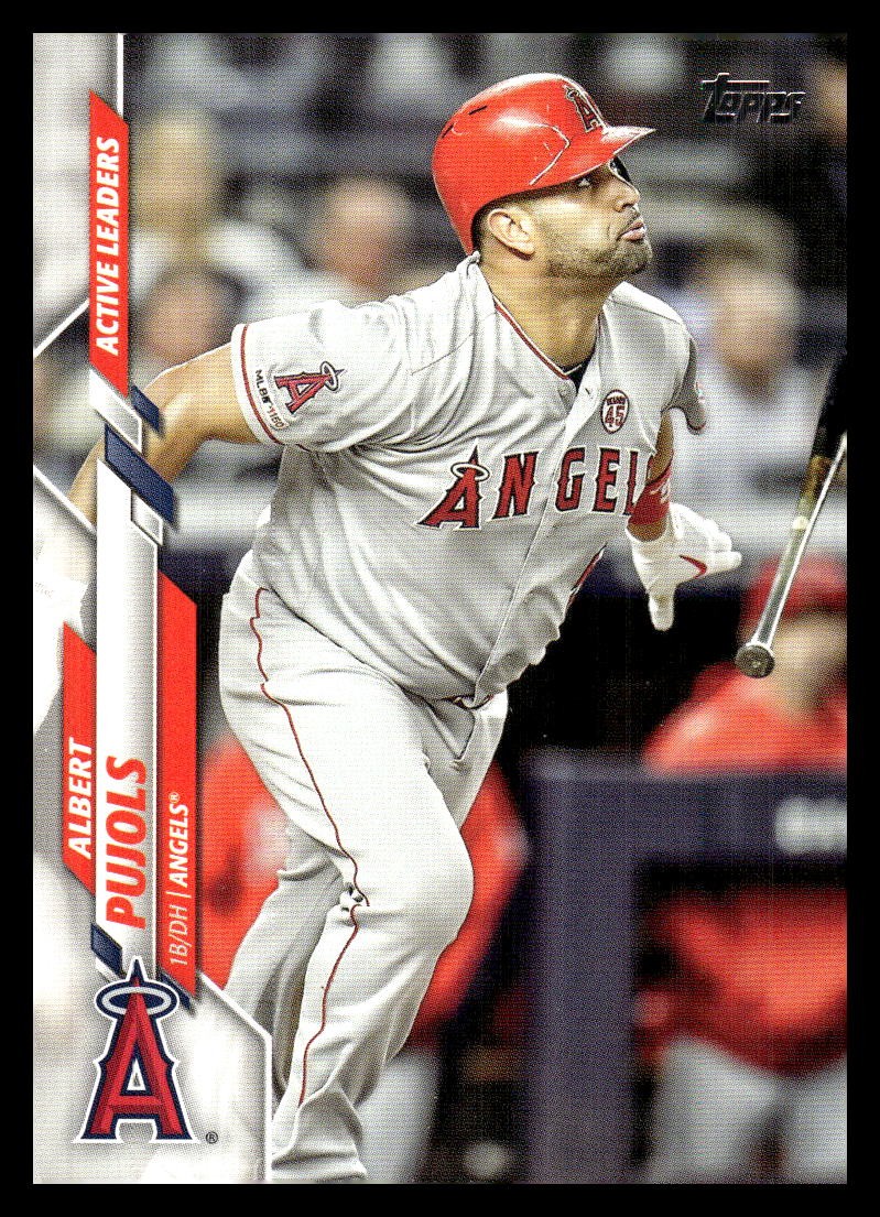 Albert Pujols 2020 Topps Update #U-259 Angels FREE SHIPPING StackedPacks