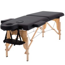 BestMassage Massage Bed Portable Massage Table 24 Inch Wide Lash Bed Height A...