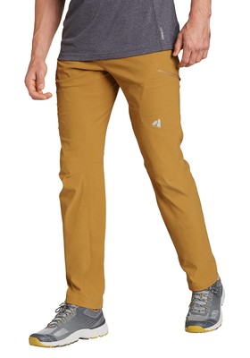 Eddie Bauer Herren Guide Pro Hose Slim Fit wanderhose, Goldbraun, W33/L34