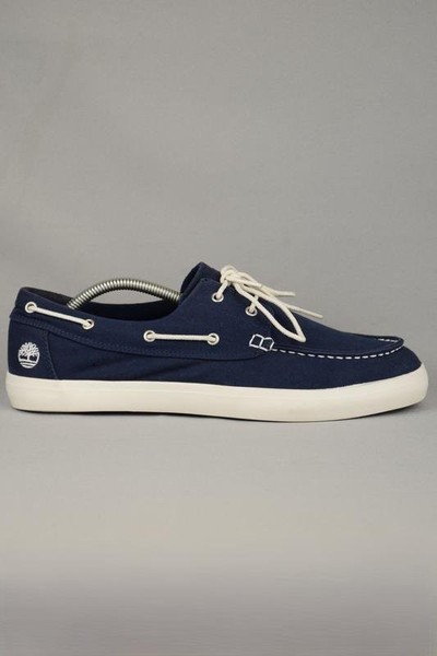 Men Timberland Loafers Navy Textile 44