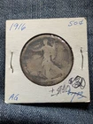 1916 Liberty Walking Half Dollar NO RESERVE
