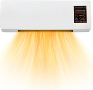 1400W Electric Wall Heater - Quick Heat, Timer & Safety Features for Rooms