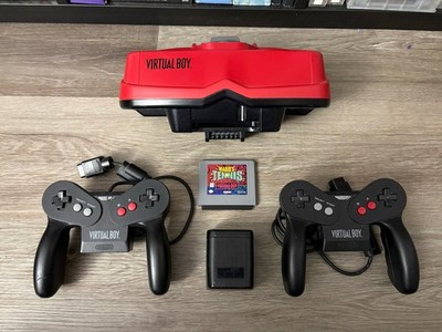 Nintendo Virtual Boy Console + Controller + Mario s Tennis Working *PLEASE READ