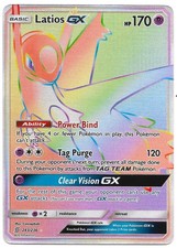 Pokemon TCG – Latios GX #243 – Unified Minds - Rainbow Rare - NM/M on eBay